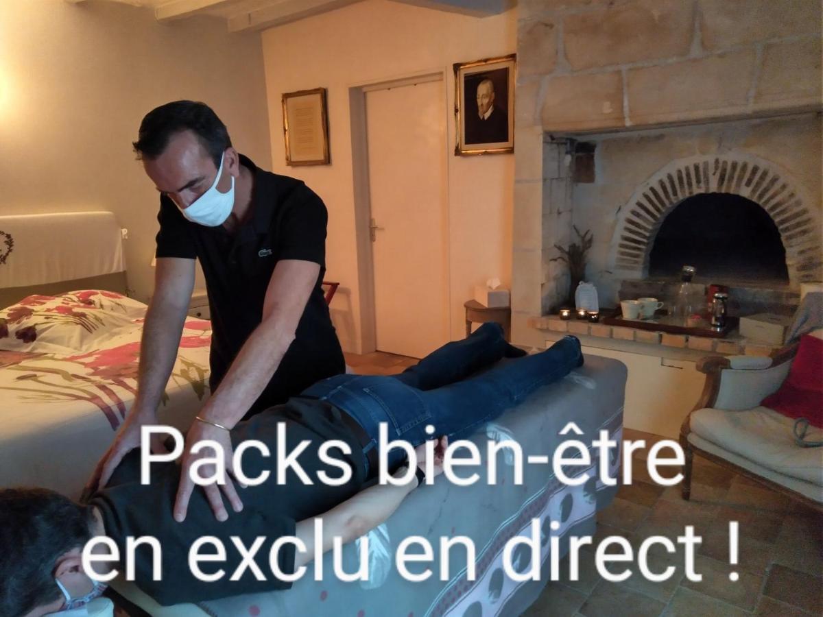 La Grange Dimiere, Pres De Tours Bed & Breakfast Saint-Genouph Luaran gambar